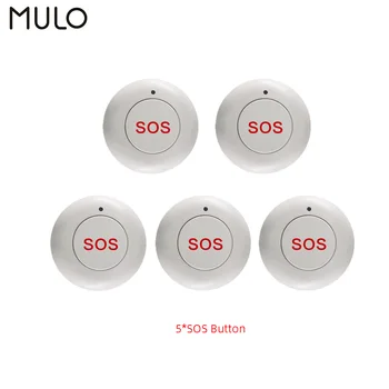 433MHz 무선 SOS 버튼 비상 버튼, 433MHz 가정 도난 보안 경보 시스템과 호환