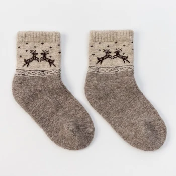 

Kids' wool socks 02105 Organic Deer gray, size 18-20 cm (5) 3835593