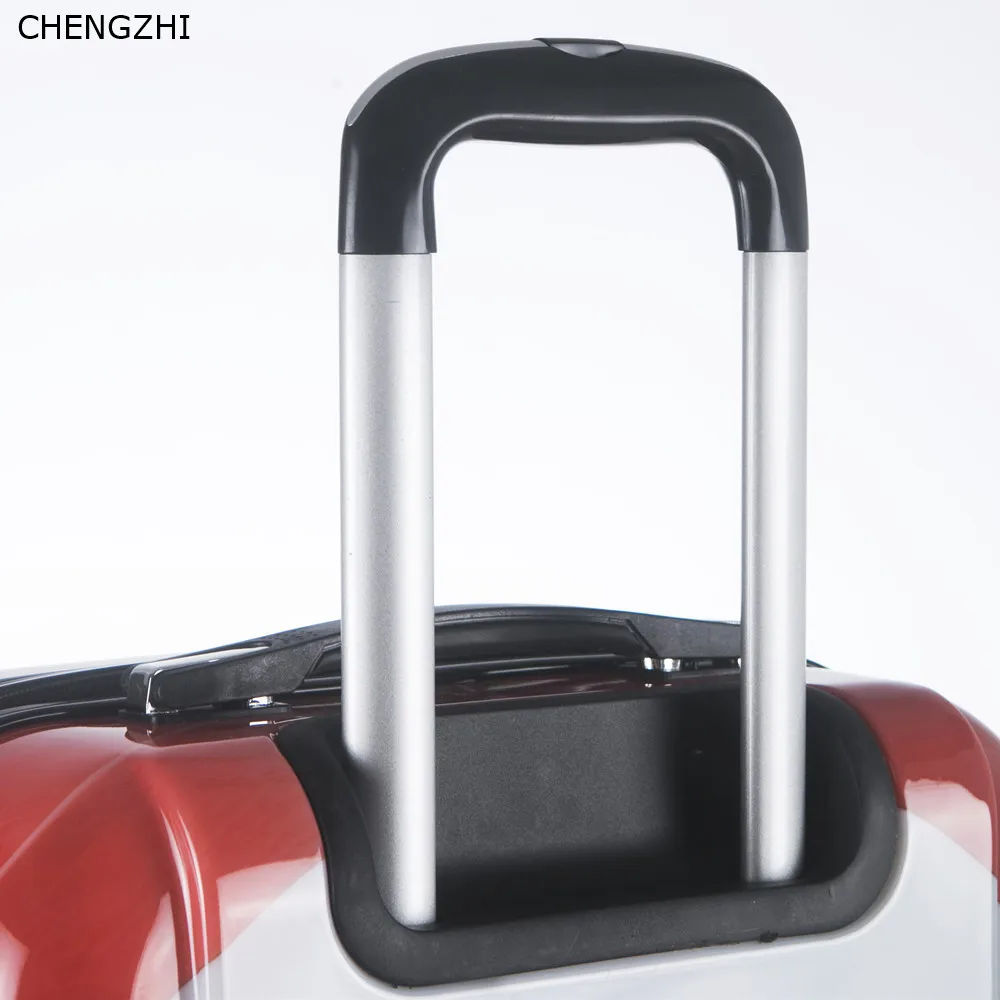 CHENGZHI 2" 24 дюймов Капитан Америка мультфильм чемодан на колёсиках Спиннер для мужчин и женщин чемодан на колесиках кабина trollry чемодан для путешествий