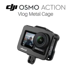 ULANZI OA-1 Алюминиевый металлический видео Крепление-сетка для DJI Osmo экшн-камеры, Vlog защитный корпус Чехол Osmo аксессуары