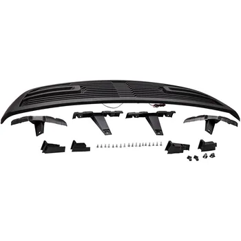 

Black Replacement Grille+Shell for Dodge RAM 2500+HD 10-18 w/ LED Light