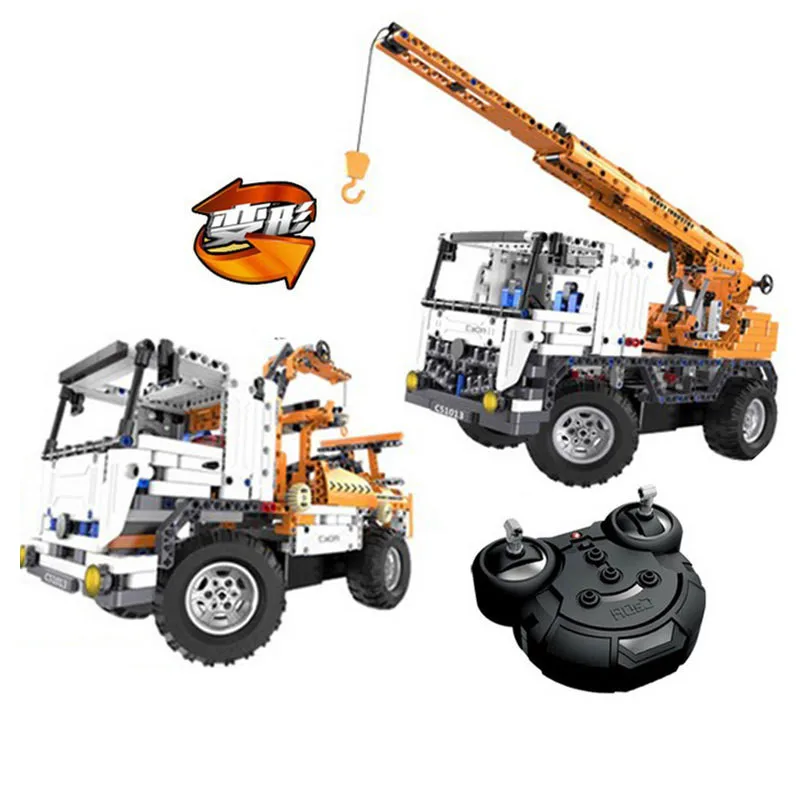 Technic Series Rc Remote Control Dump Truck Building Block Toy Compatible With 2in1 Blocks Aliexpress