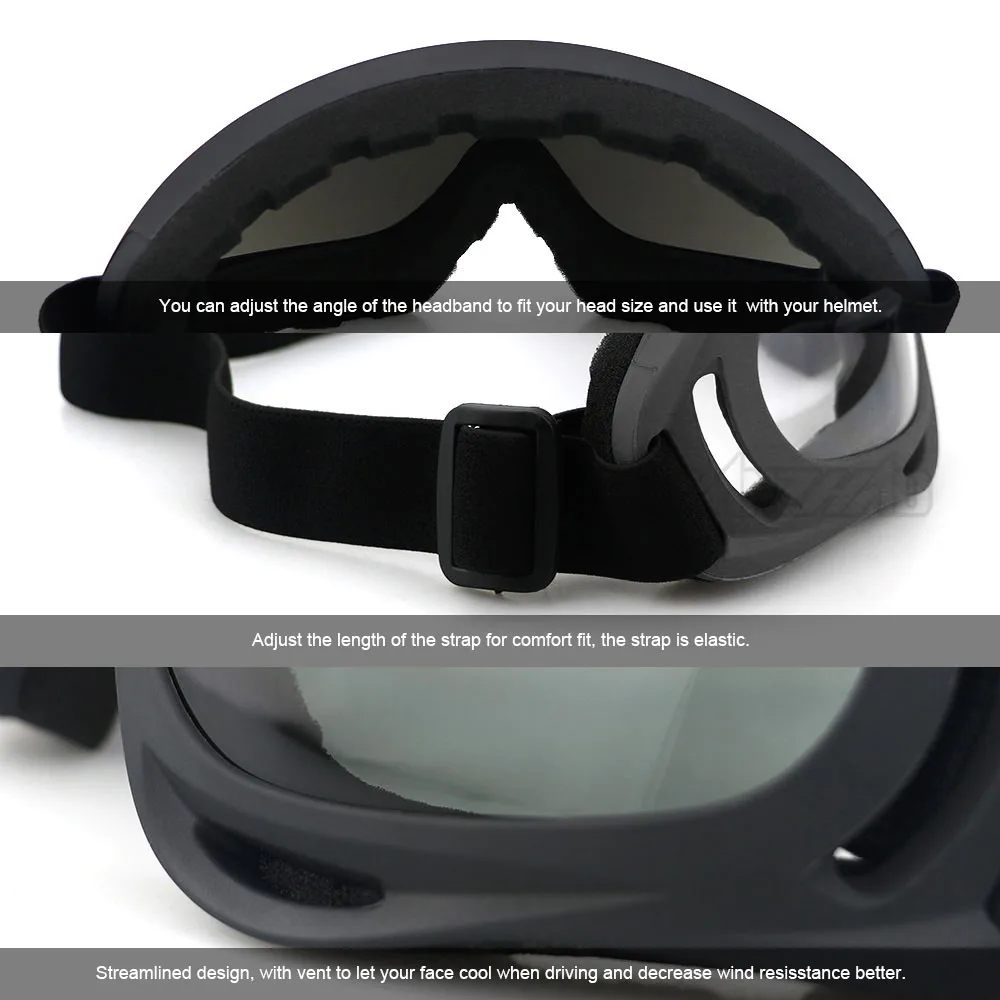 MOTORCYCLE GOGGLES (75)