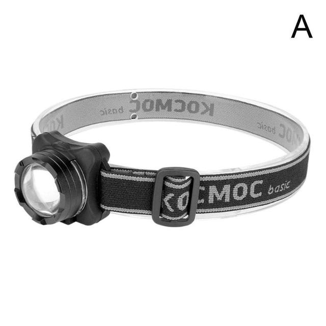 USB Rechargeable Headlamp Headlight COB LED Head Light with Built-in Battery Waterproof Head Lamp White Red Lighting