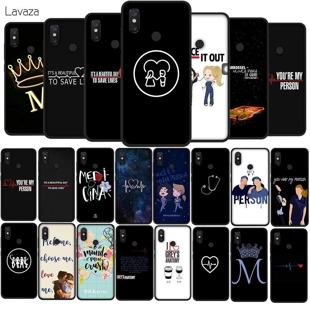 Мягкий чехол Greys Anatomy US drama TV для Xiaomi A1 A2 A3 Lite Pro Mix 2S 6 8 SE POCOPHONE F1 силиконовый |