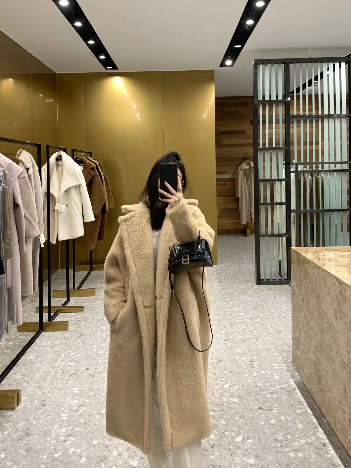 Teddy Bear Coat Fur Coat Teddy Alpaca Profile Wool Female Same paragraph Correct Version Real Fur Coat Outwear