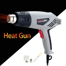 2000 Вт Высокая мощность Профессиональный электрический горячий Воздушный пистолет Регулируемый Теплый Воздушный пистолет паяльная станция Бытовая и промышленная ЕС вилка