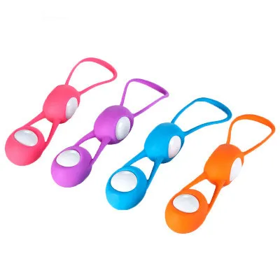 Adult supplies female utensils silica gel health care pudendal ball lifting and tightening the dumb