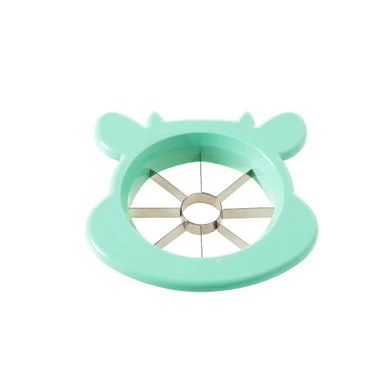 ERMAKOVA Apple Slicer Corer Remover Wedger из нержавеющей стали груша слайсер разделитель резак 8 ломтиков фрукты овощи инструменты гаджет - Цвет: Blue