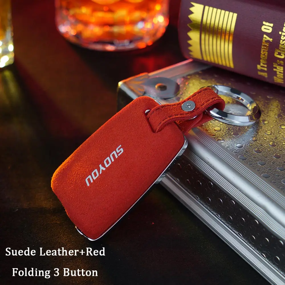 Folding 3 Button Key Case Key Shell For Volkswagen VW Golf 7 MK7 Tiguan L Lamando Bora Lavida plus Touran Lamando Key Portect - Название цвета: Red