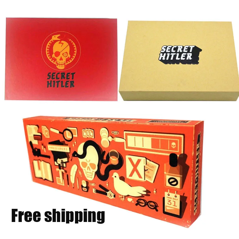 

Secret Hitlers Board Games Card Hidden Roles Games A Social Deduction Game for Party