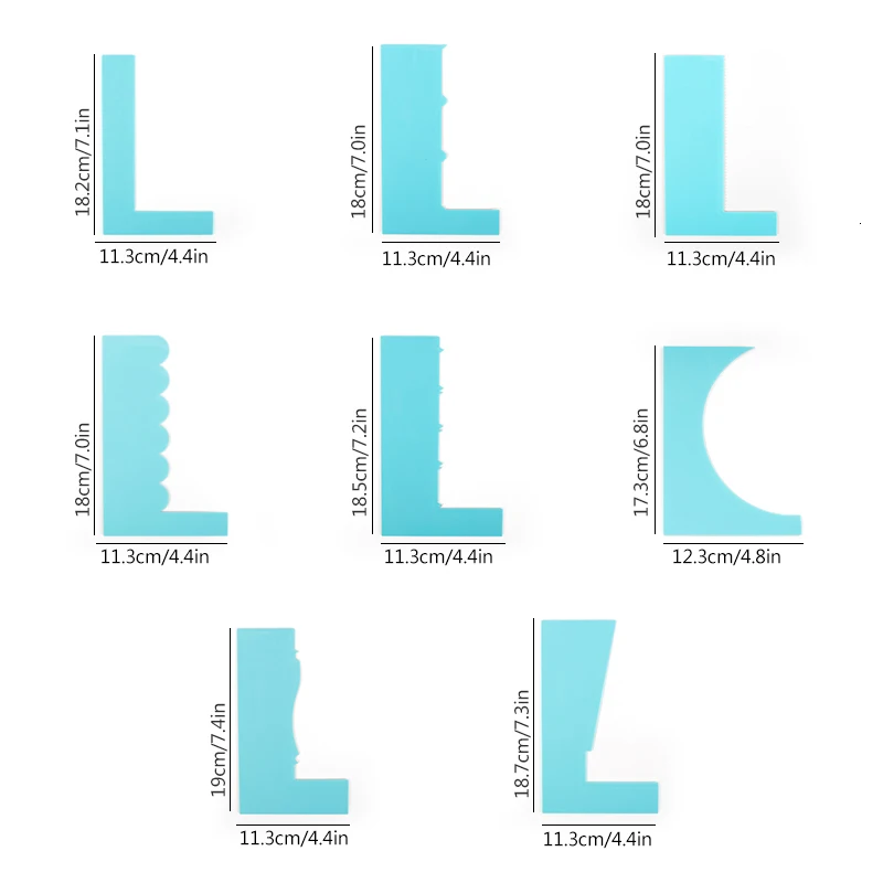 1 шт. скребок для торта, лопатки для теста, помадка, инструменты для украшения торта, мусс, крем, пластик, ровный резак, кухонные инструменты для выпечки