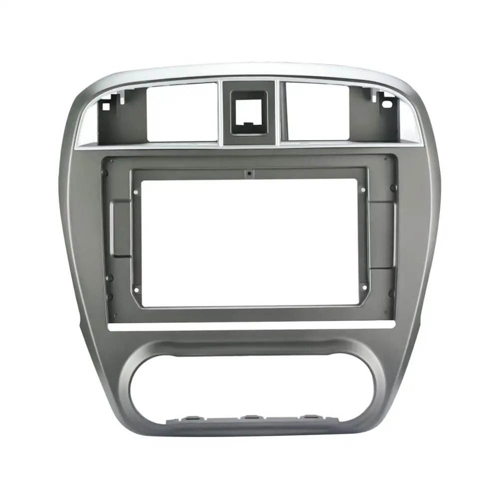 10,1 дюймовый автомобильный радиоприемник для Nissan Sylphy 2006-2012 двойной Din DVD фасции аудиоадаптер Лицевая панель в-тире отделка комплект