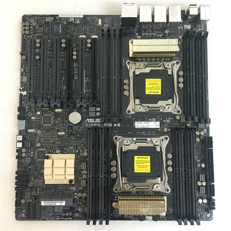  Used ASUS Z10PE-D16 WS Server motherboard Socket 2011-V3 DDR4 C602 desktop motherboard