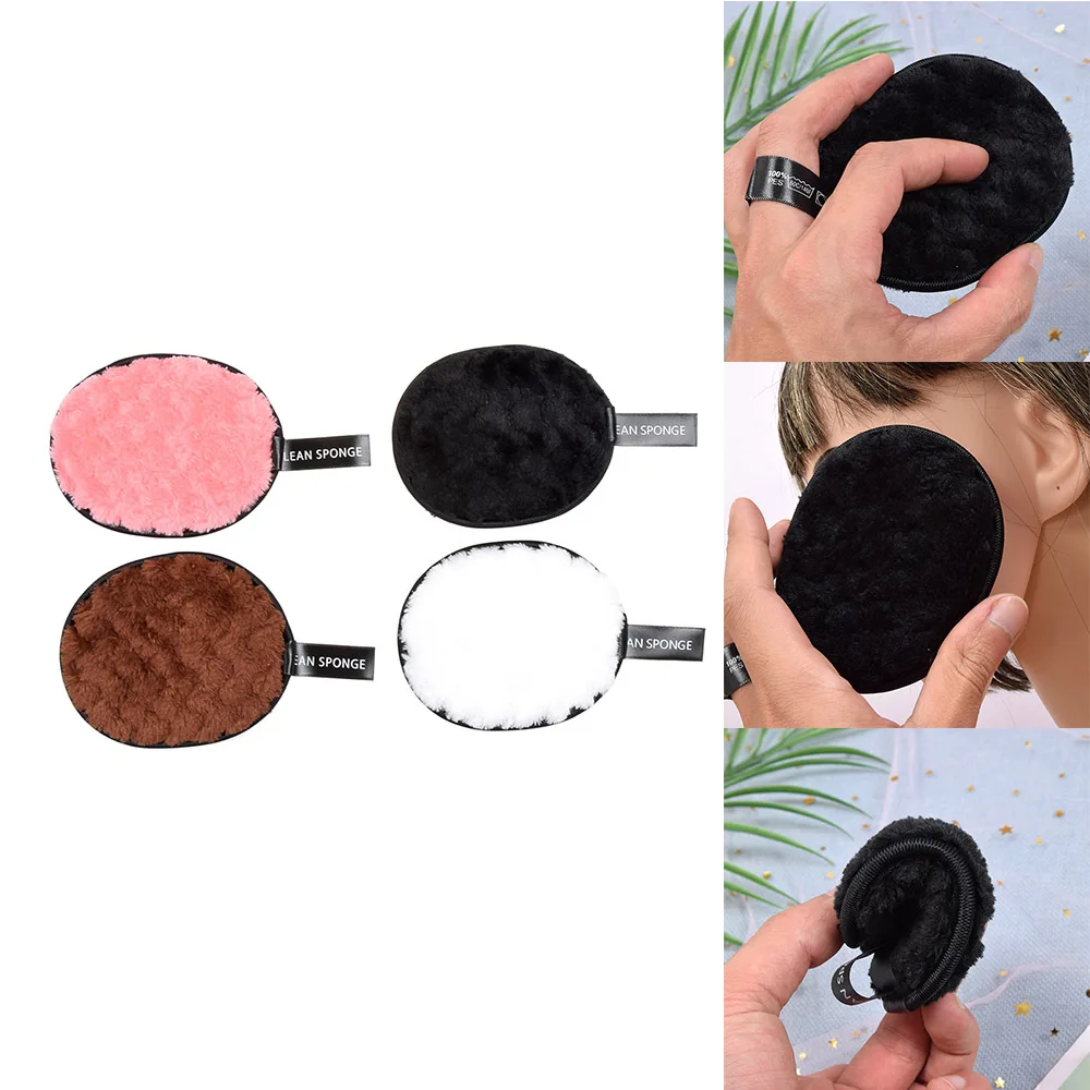 Cloth-Pad Makeup-Remover Cleaning-Wipe Reusable Facial Cotton Puff 1pc Microfiber Nail-Art