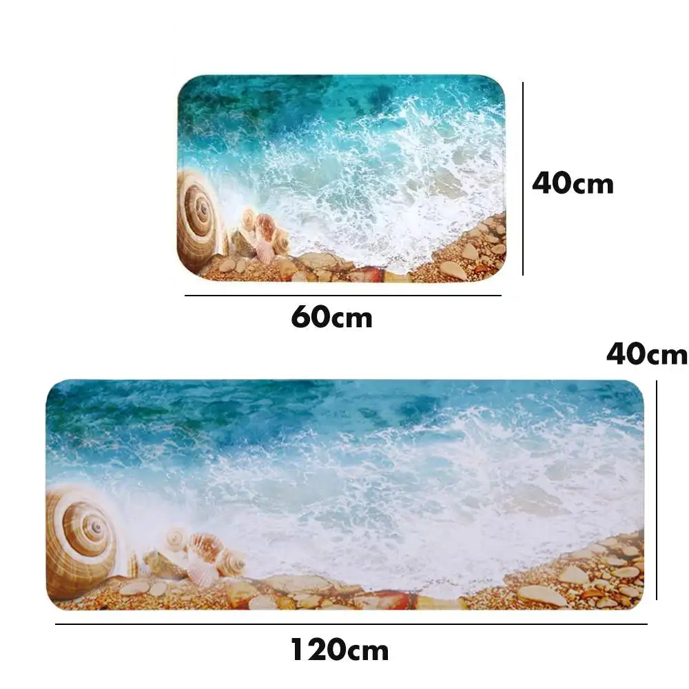 New Arrival 2 Types Outdoor Mat Carpet Welcome Home Entrance Floor Rug Flannel Non-slip Doormat Toilet Bath Mat