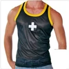 Men's vest  elastic mesh vest 1