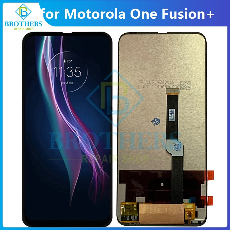 Substituição de tela de telefone celular Tela LCD original para Motorola  Moto One / P30 Digitalizador de jogo completo com quadro acessórios  telefônicos