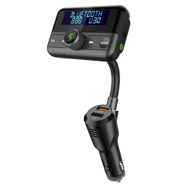 20шт BT75S 1," экран дисплея QC3.0 Fasting Car Charge fm-передатчик автомобильный Bluetooth Handsfree автомобильный комплект