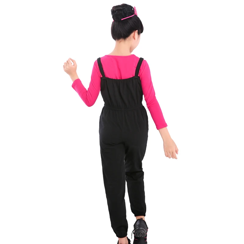Girls Dance Costumes Ballet Pants Kids Sports Shorts Children Dance Overalls Kids Black Purple Gymnastics Cotton Sport Pants for Girls