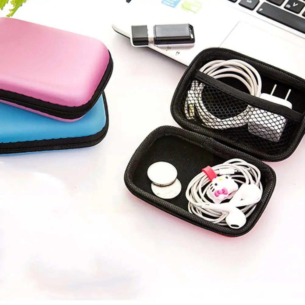 Large Rectangle With Random Color Mobile Phone Data Earphone Bag Packaging Storage Cable Gyro Box Charger Fing E8n7 | Электроника