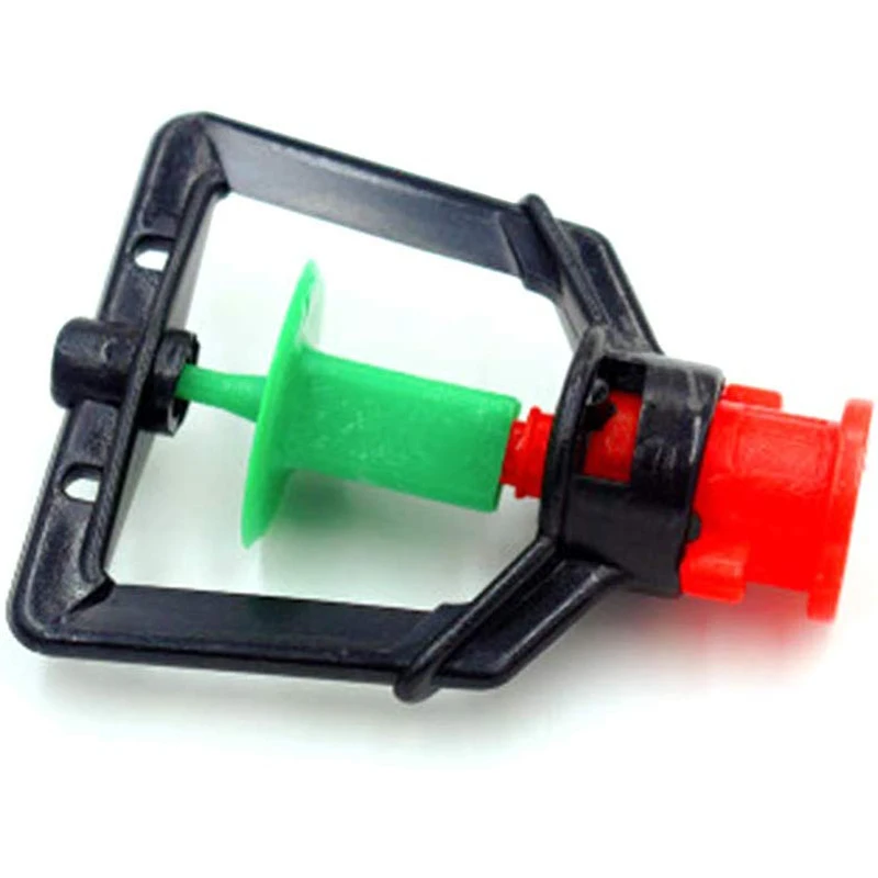 Garden Sprinklers, 100/Box Greenhouse Nursery Microsprayer Per Amp, with 1/4 Inch Barb Suspension Rotary Micro-Nozzle