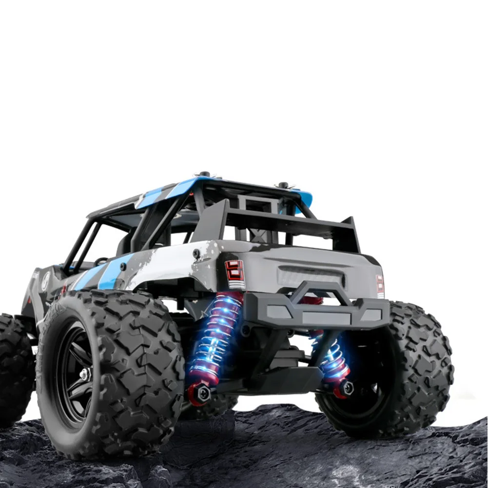 40+ MPH внедорожный большой простой в эксплуатации модель 1:18 2,4 GHz гусеничный 4WD детский пульт дистанционного управления на батарейках RC автомобиль пластик высокая скорость