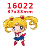 16022 30 шт мультфильм персонаж плоское украшение из смолы PR 15373 - Цвет: 16022