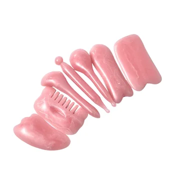 

7PC Guasha Scraper Board Scraping Piece Guasha Tool Massage Tool for Neck Back Face Shoulders