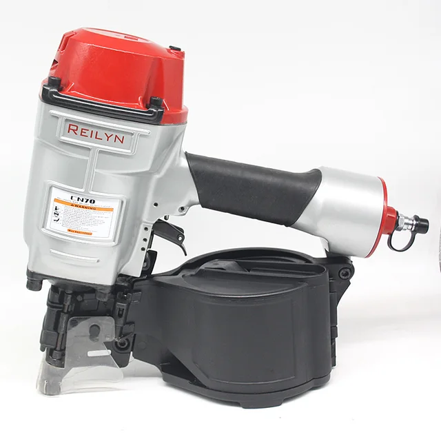 Reilyn Pallet Coil Nailer CN55 CN70 CN80 Pneumatic Air Nailer for wood working furniture roof sheating tool Air nailer tools CN70