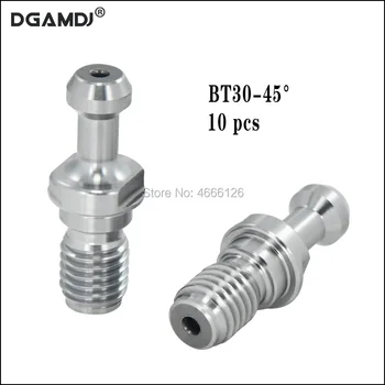 

10PCS high hardness BT30 pull stud 45degree BT30 Retention Knob CNC Milling New