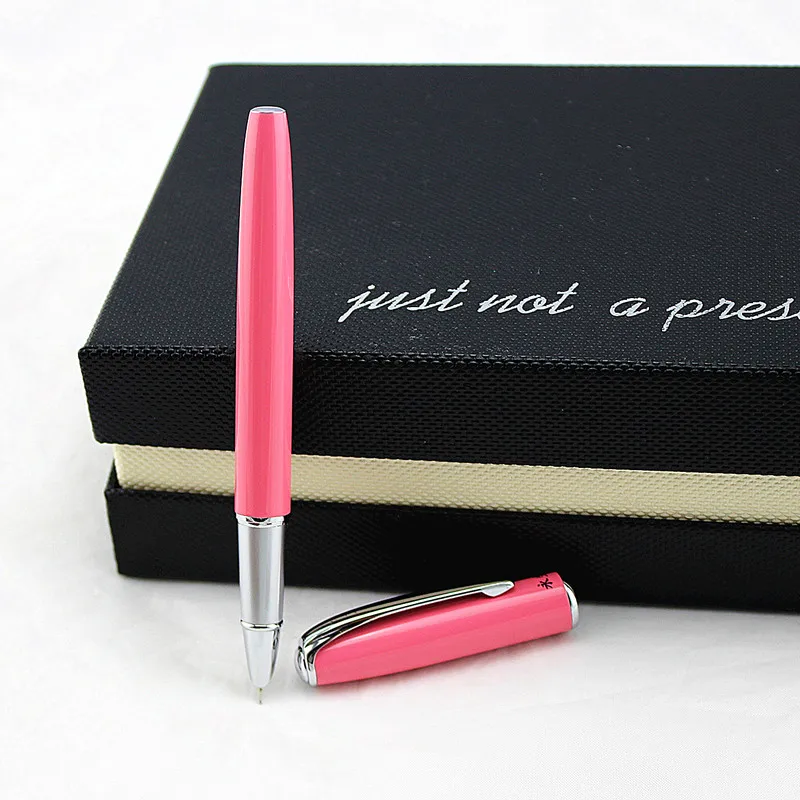 3PCS Wingsung High Quality 0.38mm /0.8mm Extra Fine Nib Fountain Pen for Finance Metal Ink Pens Office School Supplies