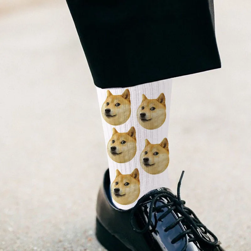 Custom Cartoon Print Your Photo Face Socks Personalized Long Socks Colorful Socks for Men Women Funny Cute Socks Gifts 20 Hda4e2ab439b24396a6c541c045e3f527I