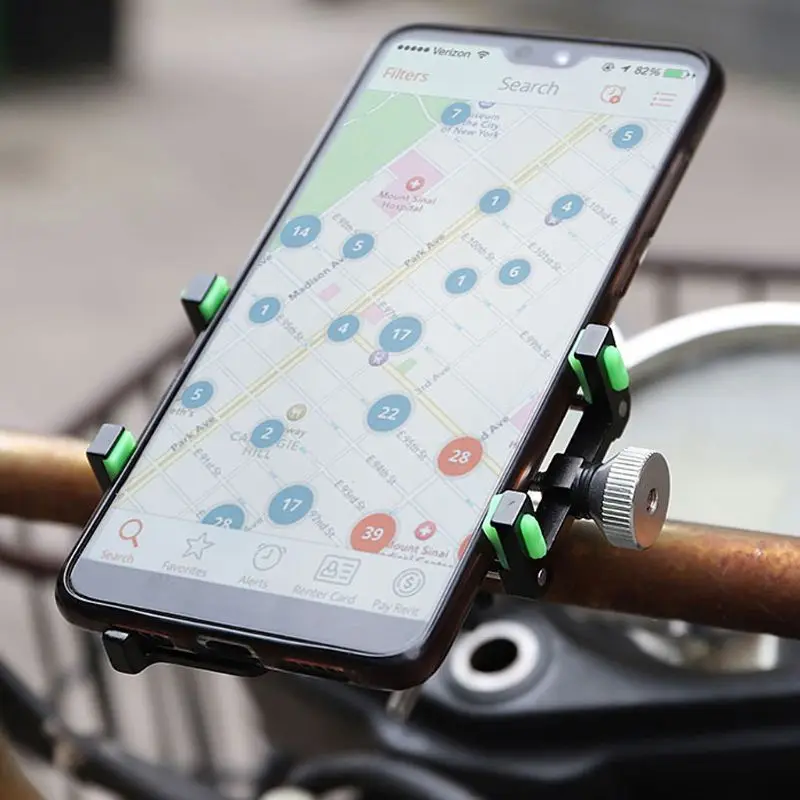 Держатель для телефона из алюминиевого сплава на руль мотоцикла для iPhone