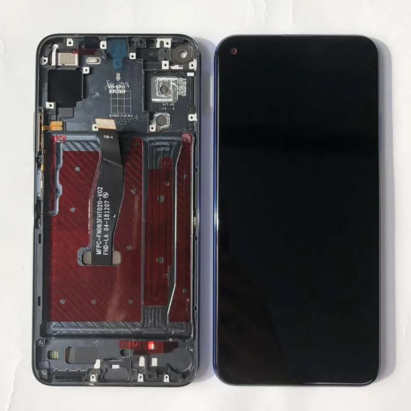 ЖК-дисплей 6,26 для huawei honor 20 honor 20 YAL-L21 YAL-L41 YAL-AL10 ЖК-дисплей Дисплей кодирующий преобразователь сенсорного экрана в сборе+ рамка