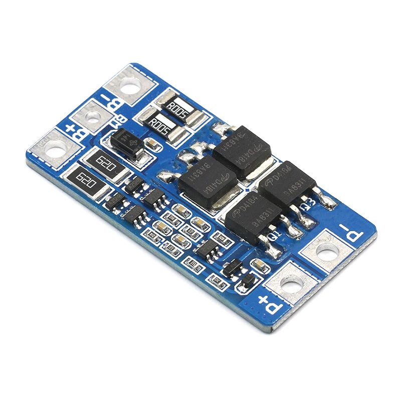 2 S 10A 8,4 в 7,4 В 18650 литиевых защиты доска PCB BMS PCM литий-ионный Lipo 2 ячейки пакет с функцией сохранения баланса зарядное устройство защиты модуль