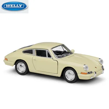 

WELLY Diecasts & Toy Vehicles 1:36 1964 PORSE 911 Simulation Alloy Car Model Pull Back Car for Kids Toy and Gift Free Shipping