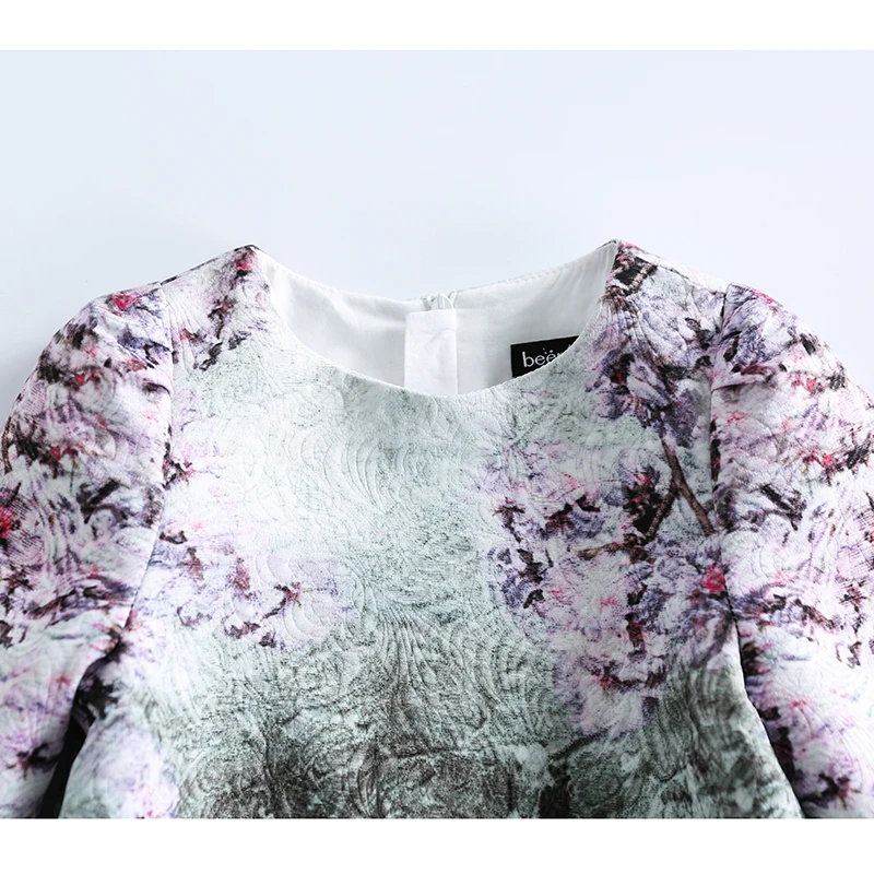 Детские платья Новинка 2019 года платье принцессы с широкими рукавами в