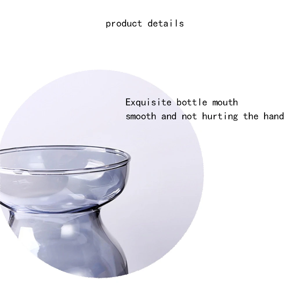 Стеклянная бутылка Высококачественная разноцветная стеклянная ваза скандинавские Ins стеклянная Цветочная цветная ваза для цветов