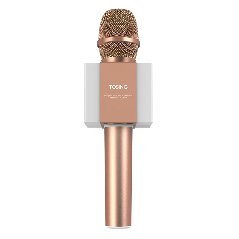 Беспроводной Bluetooth микрофон для караоке портативный динамик Совместимый телефон, ПК, планшетный компьютер для вечерние/церковные/St