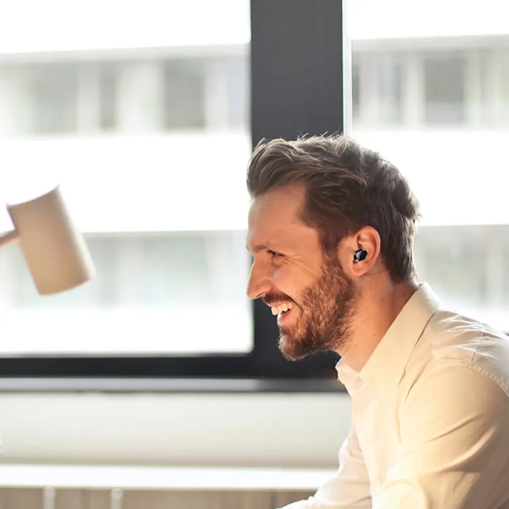 Tws-19 наушники мини Bluetooth гарнитура беспроводные Bluetooth наушники-капельки со стерео неразрушительное шумоподавление