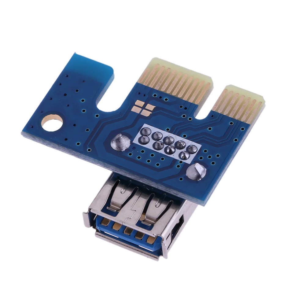미니 PCI-E 확장 라인 카드 어댑터 USB 3.0 PCI-E 1X  16X 그래픽 확장 케이블 (PC 컴퓨터 확장 케이블 공급 용)