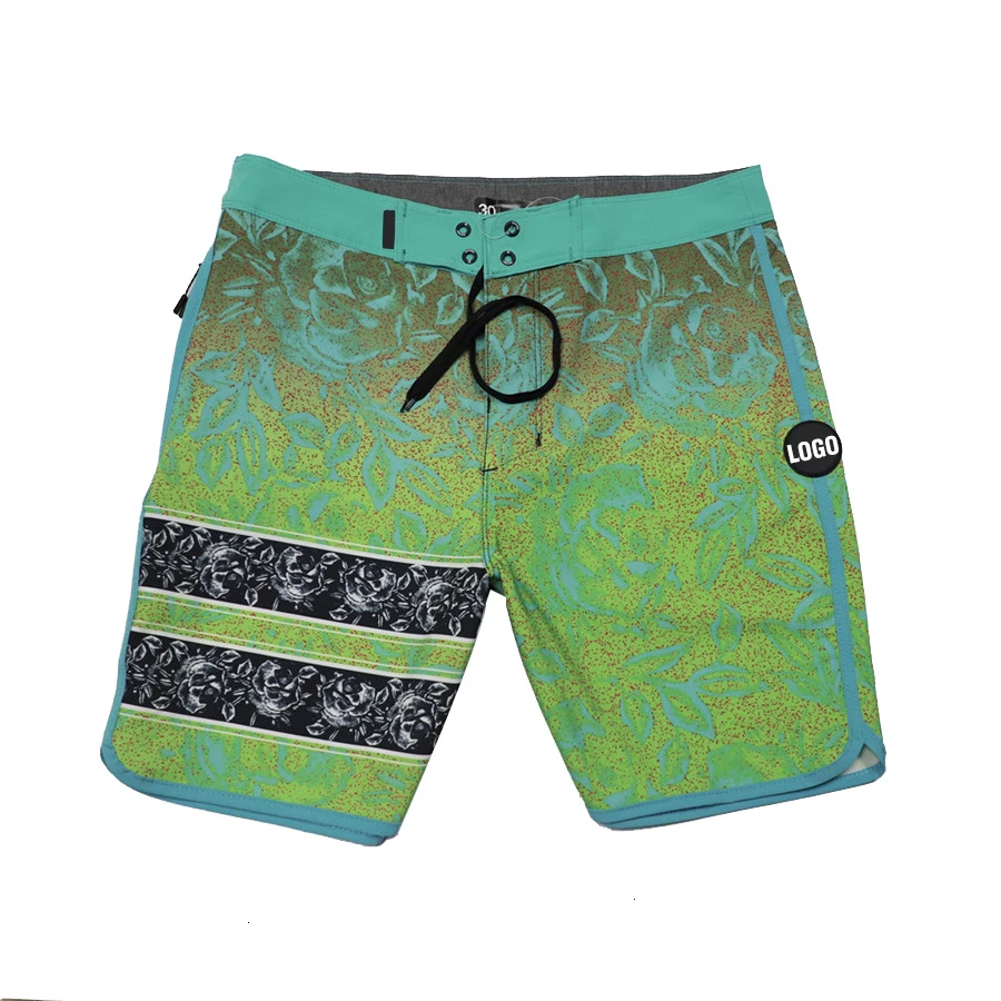 5 Striped Shorts Beach Shorts Men Bermuda Short Quick Dry Silver Men's Brand Spandex Boardshorts Board Shorts Brand Swimwear - Цвет: 5