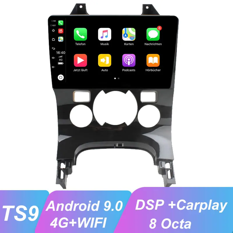 

Car Radio Multimedia Video Player For Peugeot 3008 2009-2015 Navigation GPS 2 Din WiFI 4G Camera No Dvd