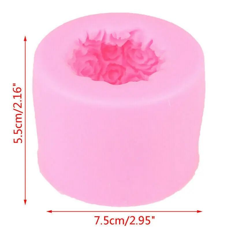 Rose Ball Silicone candle mold aromatherapy candle mold silicone candle molds candle mold aromatherapy candle soap mould rose flower cake decoration scented candle mold soap mould craft baking
