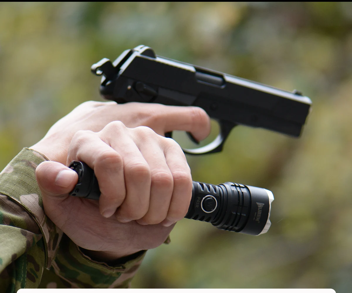 WUBEN P45R flashilght с оригинальным аккумулятором