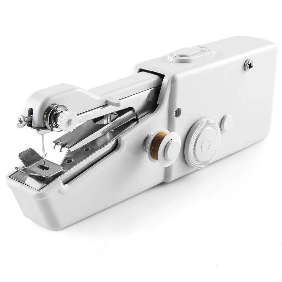 Mini Handheld Manual Sewing Machine Portable Handy Home Sewing Quick Hand-Held Single Stitch Handmade DIY Tool - Цвет: 1pcs