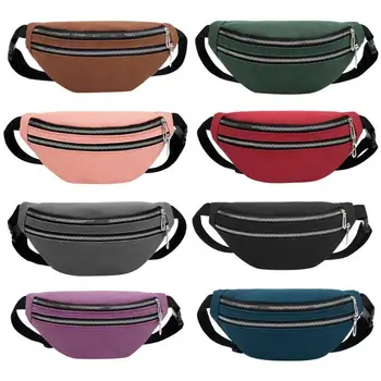 

Hot Sale Waist Packs Classic Delicate Casual Fanny Chest Bag Women Suede Waist Belt Pack Zipper Shoulder Crossbody Bag
