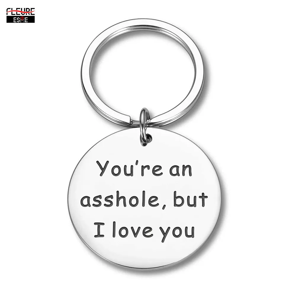 anniversary keyring for him