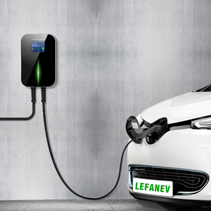 16A 3 фазы EVSE Wallbox 11KW EV Зарядное устройство по созданию электрических транспортных